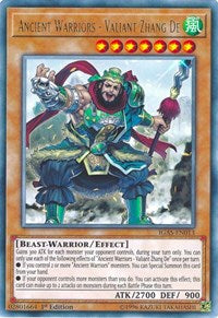 Ancient Warriors - Valiant Zhang De [IGAS-EN013] Rare | Gaming Infinity