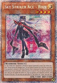 Sky Striker Ace - Roze (Prismatic) [IGAS-EN020] Prismatic Secret Rare | Gaming Infinity