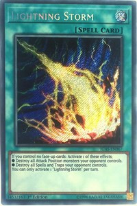 Lightning Storm [IGAS-EN067] Secret Rare | Gaming Infinity