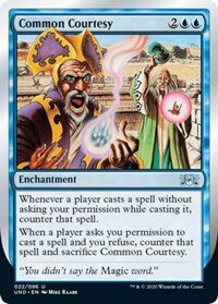 Common Courtesy [Unsanctioned] | Gaming Infinity