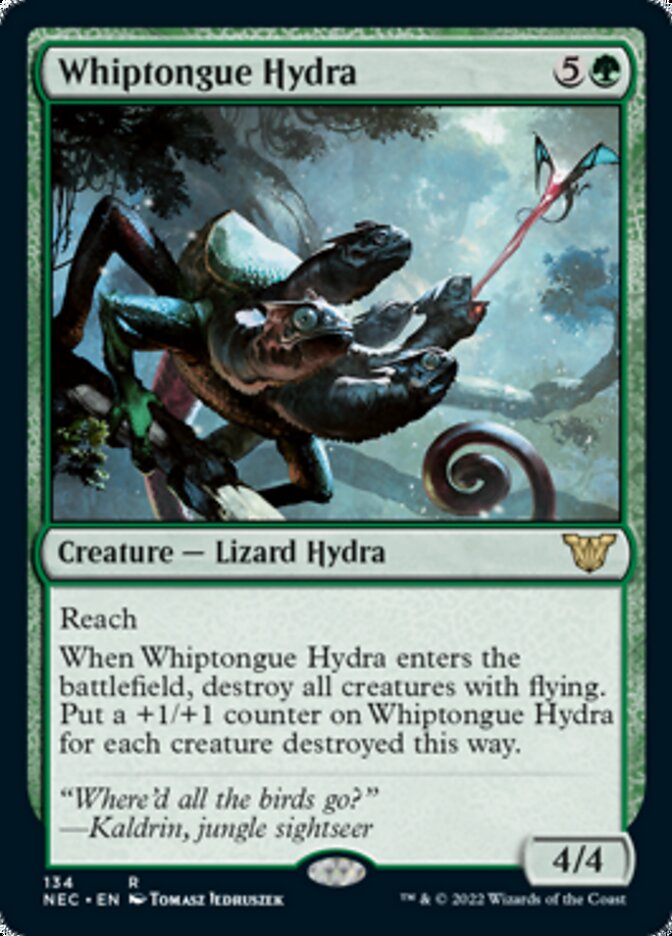 Whiptongue Hydra [Kamigawa: Neon Dynasty Commander] | Gaming Infinity