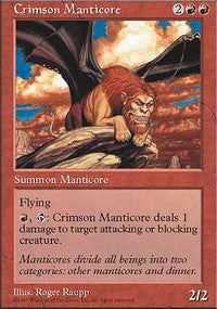 Crimson Manticore [Fifth Edition] | Gaming Infinity