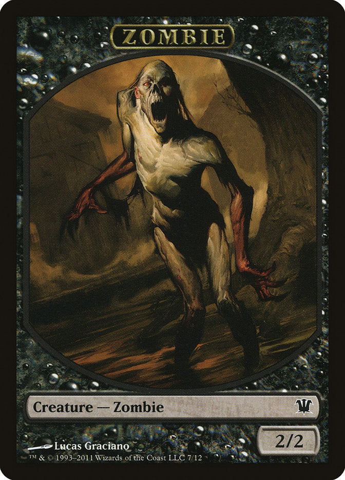 Zombie (7/12) [Innistrad Tokens] | Gaming Infinity