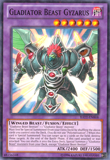 Gladiator Beast Gyzarus [BATT-EN008] Starfoil Rare | Gaming Infinity