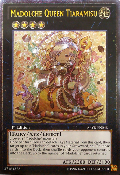 Madolche Queen Tiaramisu (UTR) [ABYR-EN048] Ultimate Rare | Gaming Infinity