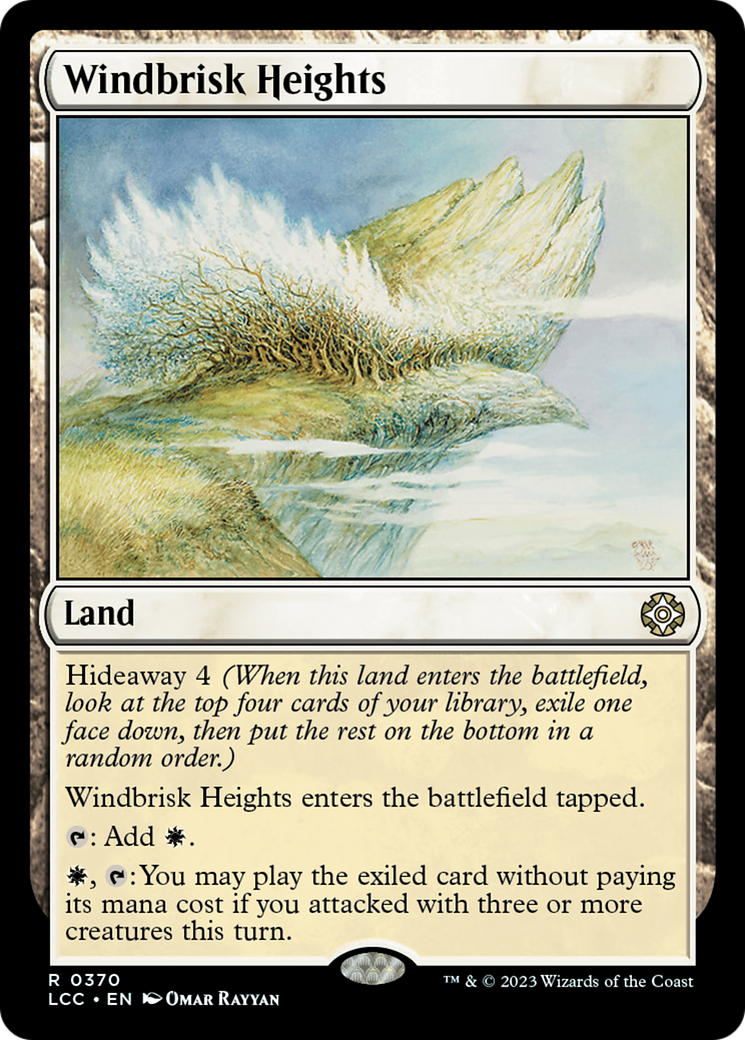 Windbrisk Heights [The Lost Caverns of Ixalan Commander] | Gaming Infinity