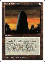 Basalt Monolith [Summer Magic / Edgar] | Gaming Infinity