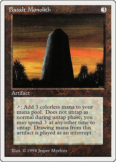 Basalt Monolith [Summer Magic / Edgar] | Gaming Infinity