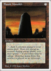Basalt Monolith [Summer Magic / Edgar] | Gaming Infinity