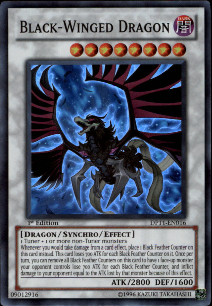 Black-Winged Dragon [DP11-EN016] Super Rare | Gaming Infinity