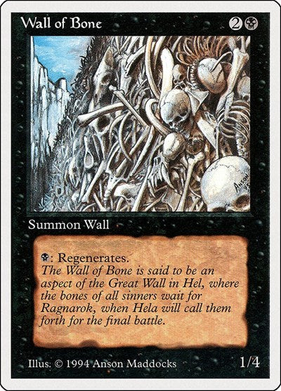 Wall of Bone [Summer Magic / Edgar] | Gaming Infinity