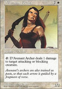 D'Avenant Archer [Fifth Edition] | Gaming Infinity