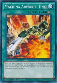 Machina Armored Unit [SR10-EN025] Common | Gaming Infinity