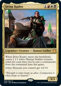 Jirina Kudro (Commander 2020) [Oversize Cards] | Gaming Infinity