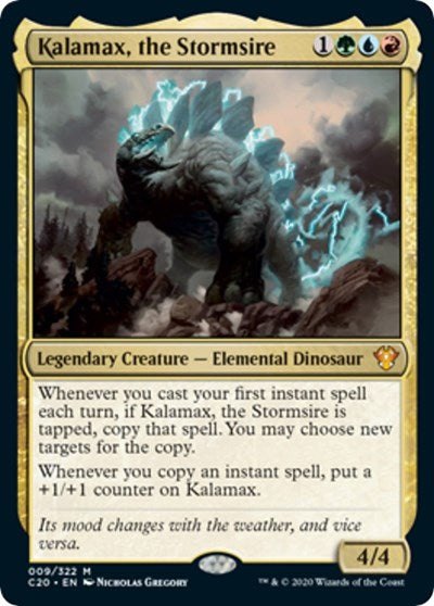 Kalamax, the Stormsire (Commander 2020) [Oversize Cards] | Gaming Infinity