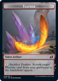 Feather Token [Ikoria: Lair of Behemoths] | Gaming Infinity