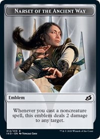 Emblem - Narset of the Ancient Way [Ikoria: Lair of Behemoths] | Gaming Infinity