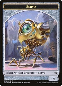 Servo // Wizard Double-sided Token (Challenger 2020) [Unique and Miscellaneous Promos] | Gaming Infinity
