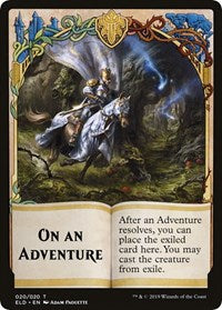 On An Adventure Double-sided Emblem (Challenger 2020) [Unique and Miscellaneous Promos] | Gaming Infinity