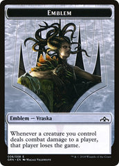 Vraska Emblem // Human Double-sided Token (Challenger 2020) [Unique and Miscellaneous Promos] | Gaming Infinity