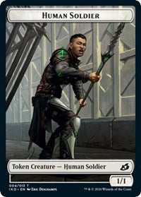 Human Soldier (004) // Zombie Double-sided Token [Commander 2020] | Gaming Infinity