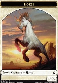 Horse // Zombie Double-sided Token [Hour of Devastation Tokens] | Gaming Infinity