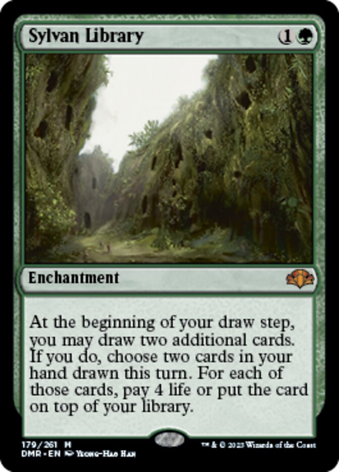 Sylvan Library [Dominaria Remastered] | Gaming Infinity