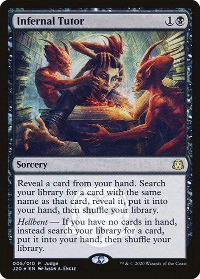 Infernal Tutor [Judge Gift Cards 2020] | Gaming Infinity