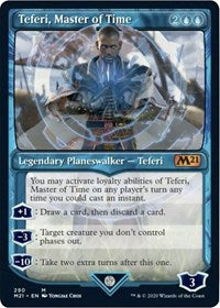 Teferi, Master of Time (Showcase) (290) [Core Set 2021] | Gaming Infinity