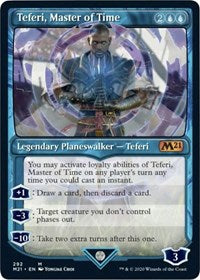 Teferi, Master of Time (Showcase) (292) [Core Set 2021] | Gaming Infinity