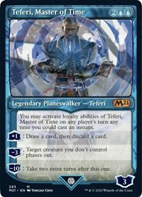 Teferi, Master of Time (Showcase) (293) [Core Set 2021] | Gaming Infinity