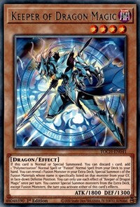 Keeper of Dragon Magic [TOCH-EN041] Rare | Gaming Infinity