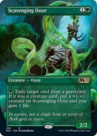 Scavenging Ooze (Alternate Art) [Core Set 2021] | Gaming Infinity