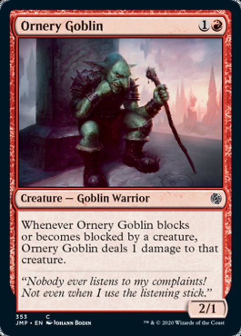 Ornery Goblin [Jumpstart] | Gaming Infinity