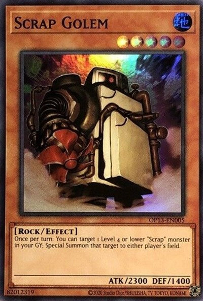 Scrap Golem [OP13-EN005] Super Rare | Gaming Infinity