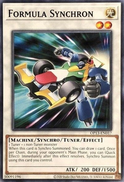 Formula Synchron [OP13-EN017] Common | Gaming Infinity