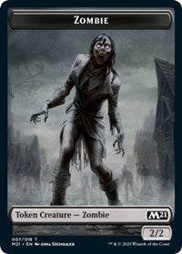 Zombie Token [Core Set 2021] | Gaming Infinity