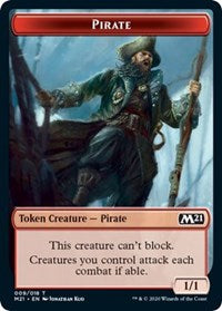Pirate Token [Core Set 2021] | Gaming Infinity