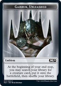 Emblem - Garruk, Unleashed [Core Set 2021] | Gaming Infinity