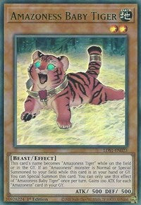 Amazoness Baby Tiger (Green) [LDS1-EN023] Ultra Rare | Gaming Infinity