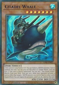 Citadel Whale (Blue) [LDS1-EN027] Ultra Rare | Gaming Infinity