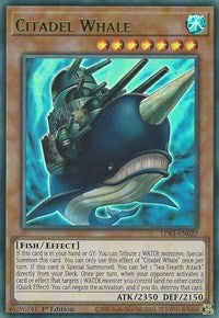 Citadel Whale (Green) [LDS1-EN027] Ultra Rare | Gaming Infinity