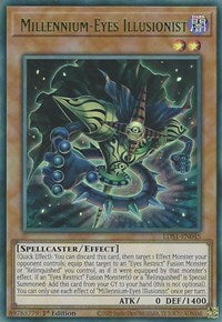 Millennium-Eyes Illusionist (Green) [LDS1-EN045] Ultra Rare | Gaming Infinity