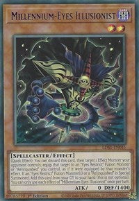 Millennium-Eyes Illusionist (Purple) [LDS1-EN045] Ultra Rare | Gaming Infinity