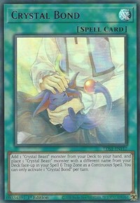 Crystal Bond (Purple) [LDS1-EN112] Ultra Rare | Gaming Infinity