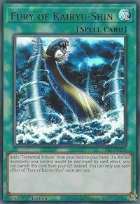 Fury of Kairyu-Shin [LDS1-EN120] Ultra Rare | Gaming Infinity