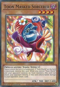 Toon Masked Sorcerer [LDS1-EN058] Common | Gaming Infinity