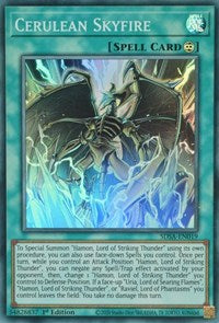 Cerulean Skyfire [SDSA-EN019] Super Rare | Gaming Infinity