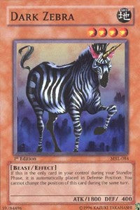 Dark Zebra [Magic Ruler] [MRL-084] | Gaming Infinity