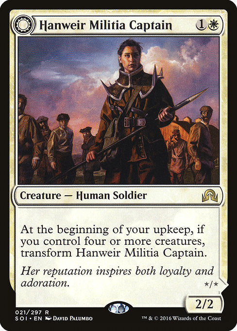 Hanweir Militia Captain [Shadows over Innistrad] | Gaming Infinity